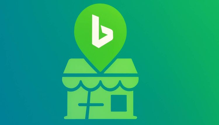 Bing Markierung Vor Modernem Geschäft